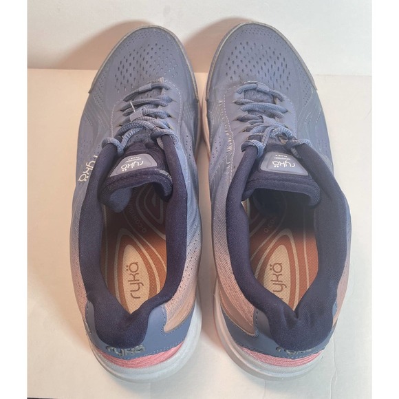 RYKA Devotion Plus 2 Walking Athletic Shoes Tempest Blue Coral US 11M EUR 41 - Picture 8 of 11